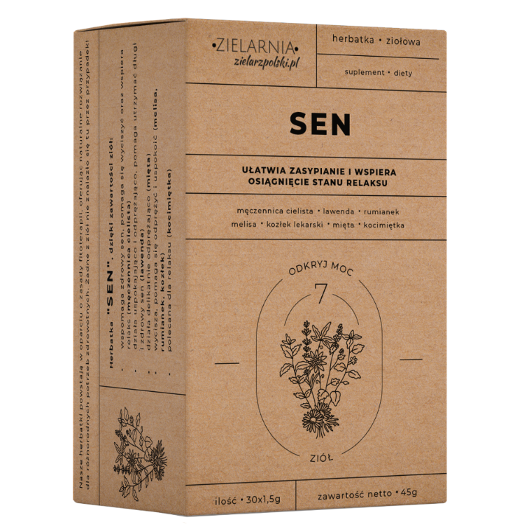Herbatka FIX Sen – Naturalna pomoc na spokojny sen i relaks ...