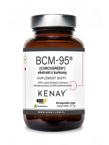 Kurkuma BCM-95® (CURCUGREEN®) - czysty ekstrakt z kurkumy 60 kapsułek