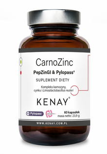 CarnoZinc PepZinGI & Pylopass® 60 kapsułek