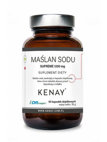 Maślan sodu SUPREME 1200 mg 60 kapsułek dojelitowych