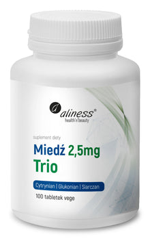 Miedź trio 2,5 mg  100 tabletek