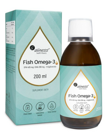 Aliness, Fish Omega 3 Trójglicerydy 18/12, 200 ml
