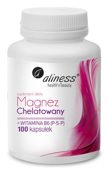 MAGNEZ CHELATOWANY + Wit B6 100 kapsułek