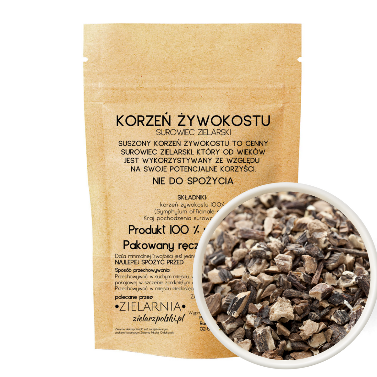 Żywokost korzeń 50g