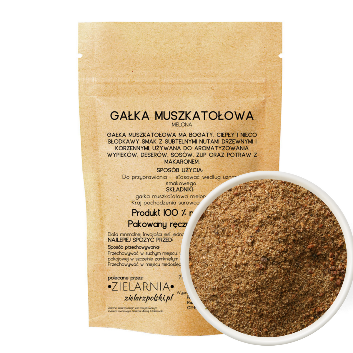 Gałka muszkatołowa mielona 50g