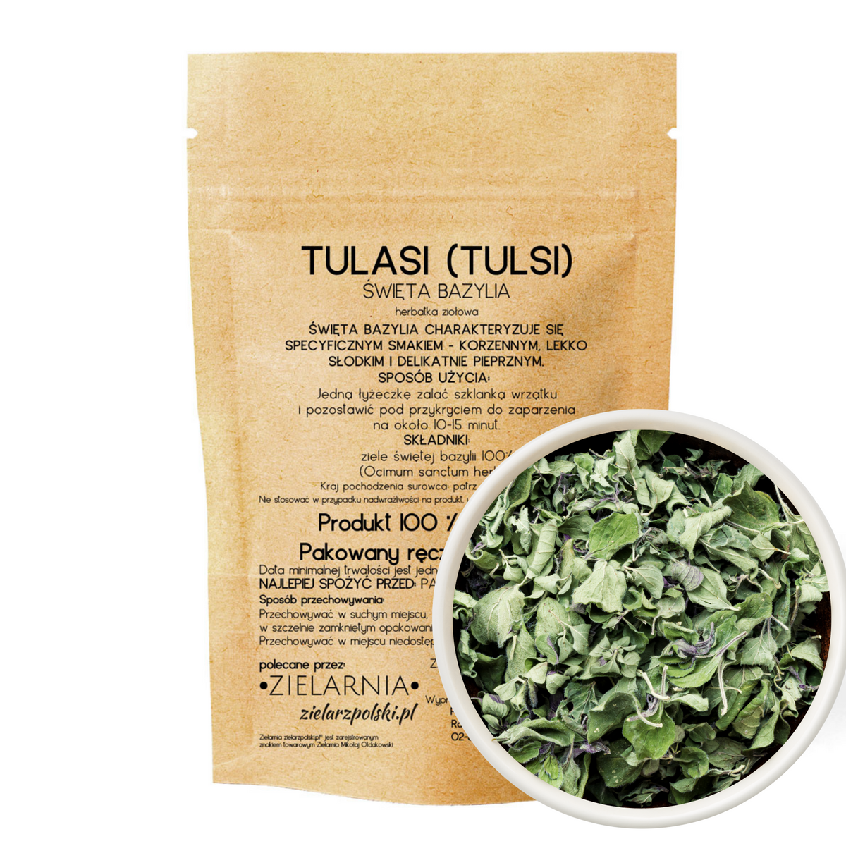 Tulasi (tulsi) święta bazylia 50g