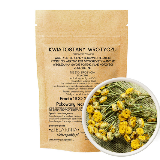 Kwiatostany wrotyczu 50g całe kwiatostany