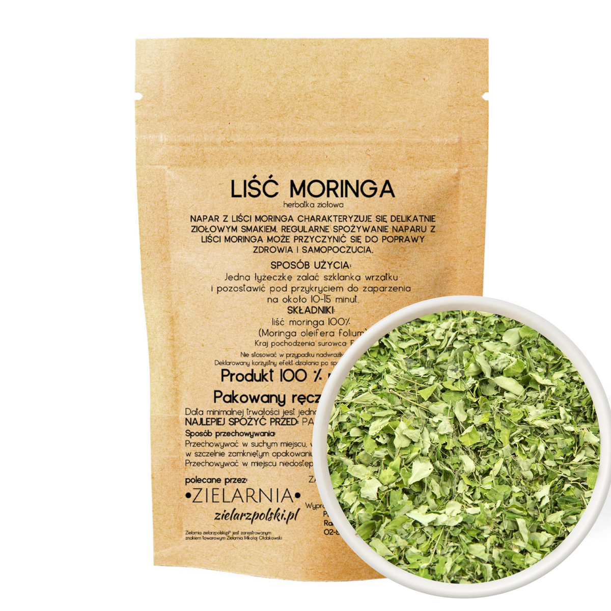 Moringa liść 50g