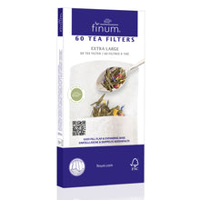 FINUM Filtry do herbaty TEA FILTERS XL 60 sztuk