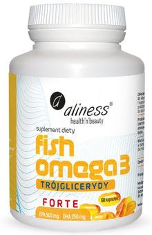 Fish Omega 3 FORTE Trójglicerydy 60 kapsułek