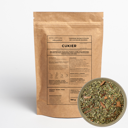 Cukier - herbatka ziołowa 100g