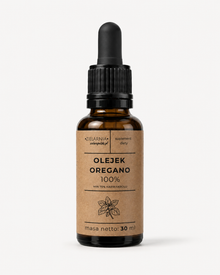 Olejek z oregano 100% 30ml ODPORNOŚĆ OCZYSZCZANIE