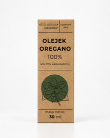 Olejek z oregano 100% 30ml ODPORNOŚĆ OCZYSZCZANIE