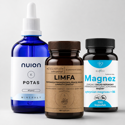 Zestaw LIMFA skurcz – magnez, potas i limfa