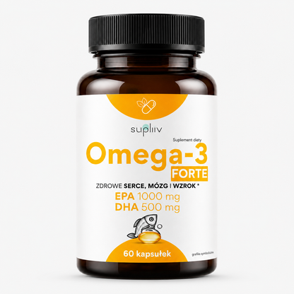 Zestaw CHOLESTEROL i zdrowa wątroba - zioła i kwasy omega-3