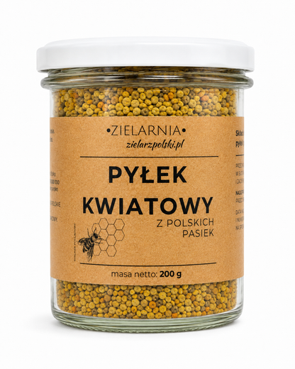 Zestaw WĄTROBA - zioła, ostropest i pyłek pszczeli