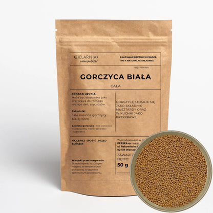 Gorczyca biała nasiona 50g
