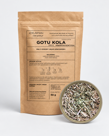 Wąkrotka azjatycka gotu kola 50g PAMIĘĆ KRĄŻENIE