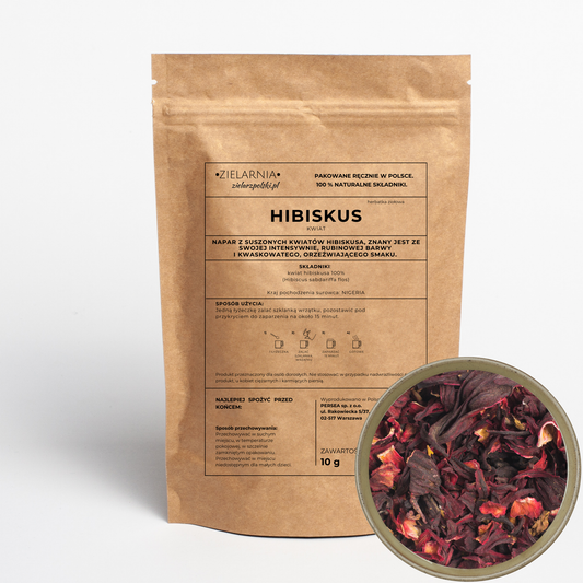 Hibiskus kwiat 100g ZIELARZPOLSKI.PL
