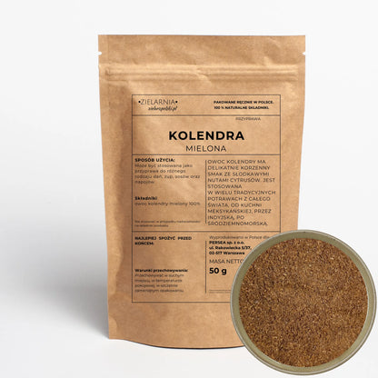Kolendra owoc mielony 50g