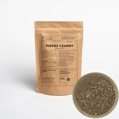 Pieprz czarny mielony 50g