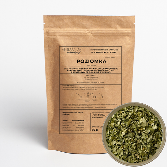 Poziomka liść 50g