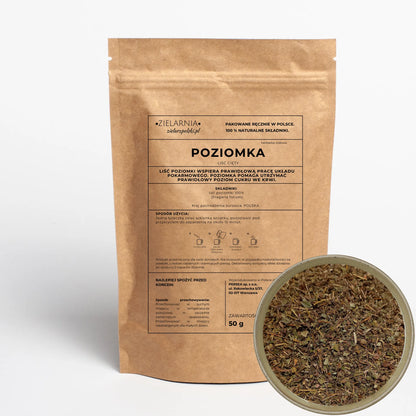 Poziomka liść 50g