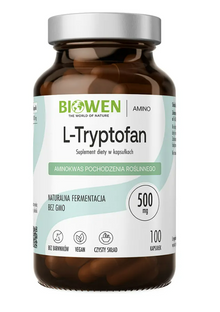 L-Tryptofan - 100 kaps.