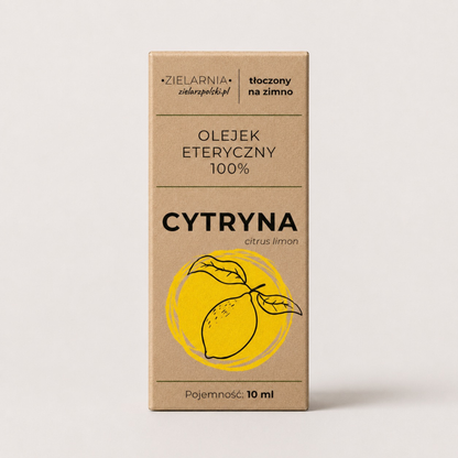 Olejek cytrynowy 100% 10ml