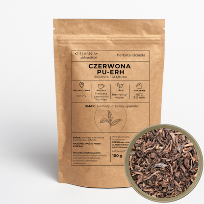 Herbata czerwona PU-ERH 100g