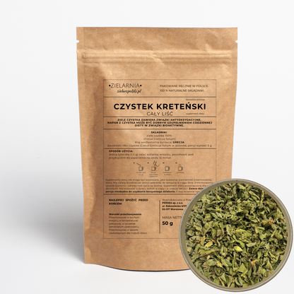 Czystek kreteński liść 50g
