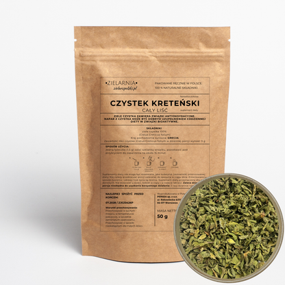 Czystek kreteński liść 50g