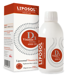 Liposol, Liposomalna Witamina D3 4000 IU 250 ml