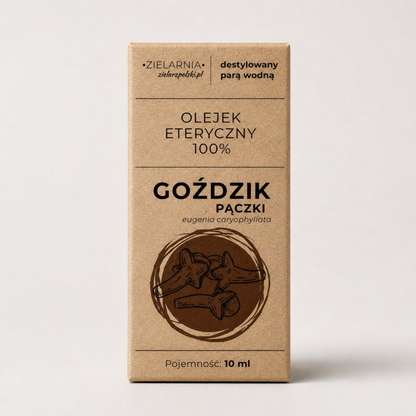 Olejek goździkowy 100% 10ml