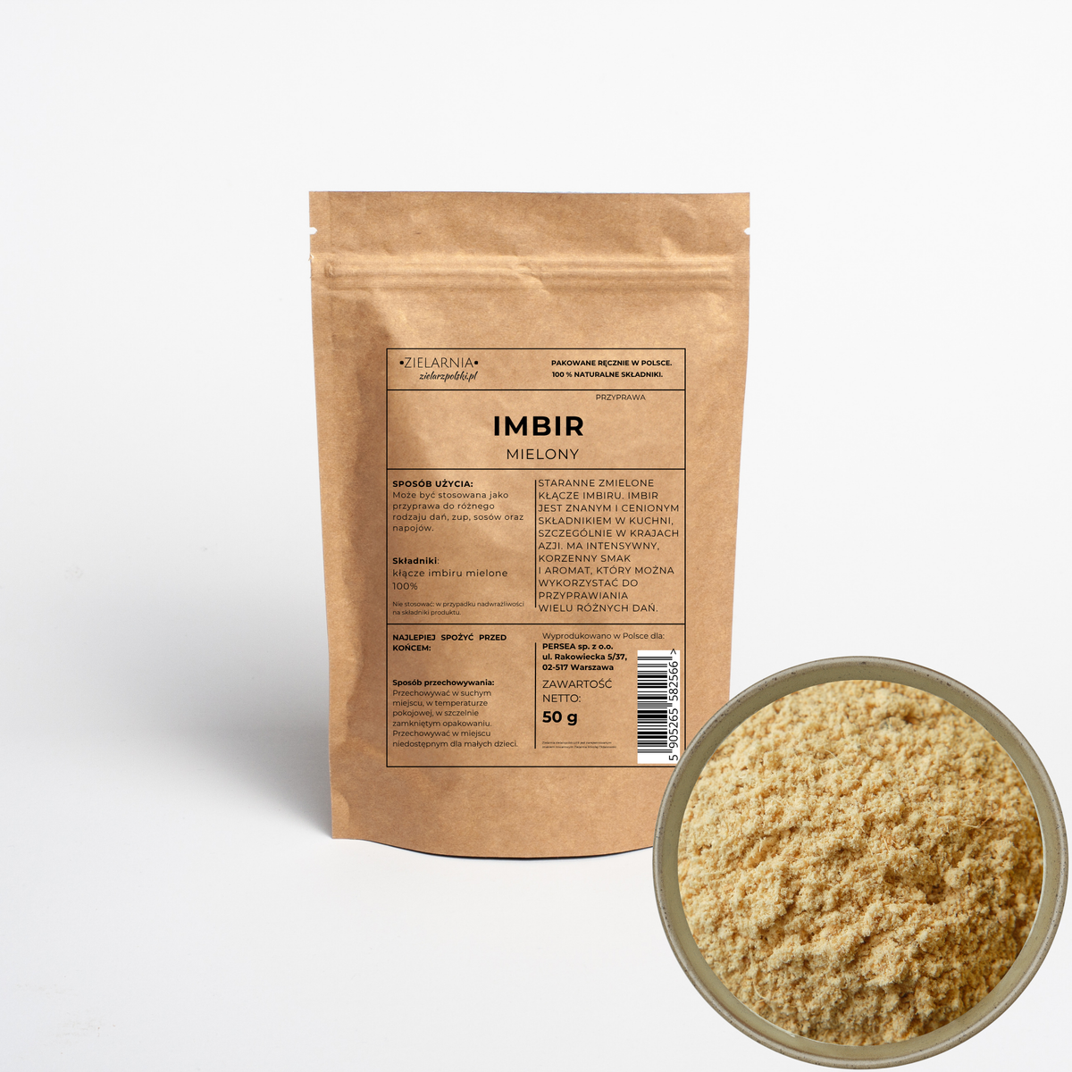 Imbir mielony 50g