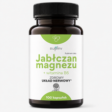 Jabłczan magnezu + B6 100 kapsułek