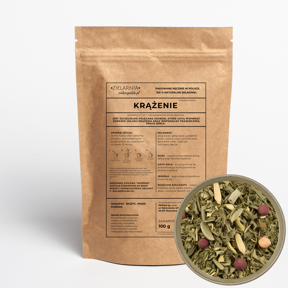 Krążenie - herbatka ziołowa 100g
