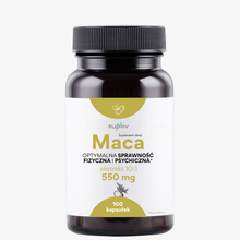 Maca ekstrakt 550 mg 100 kapsułek