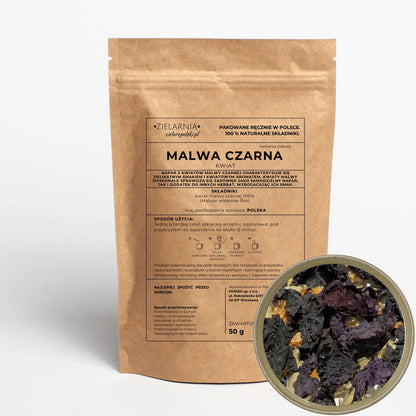 Malwa czarna kwiat 50g
