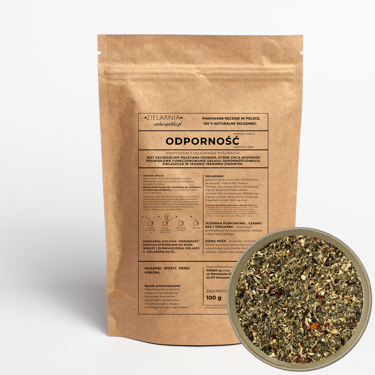 Odporność - herbatka ziołowa 100g