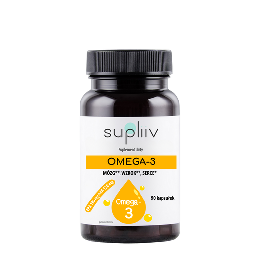OMEGA 3 (EPA 180mg DHA 120mg) 90 kapsułek