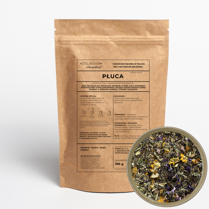 Płuca - herbatka ziołowa 100g