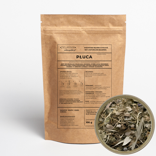 Płuca - herbatka ziołowa 100g