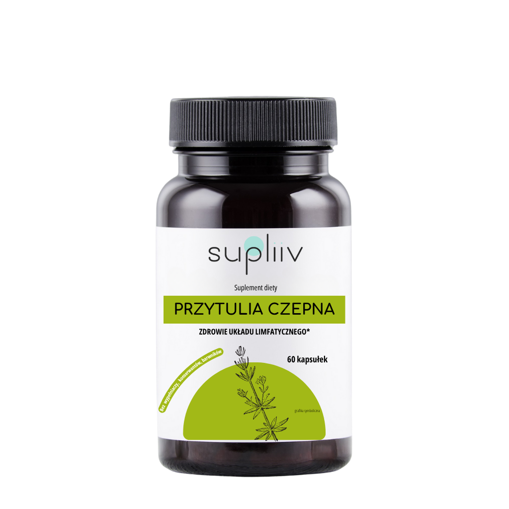 Przytulia czepna ekstrakt 400mg 60 kapsułek
