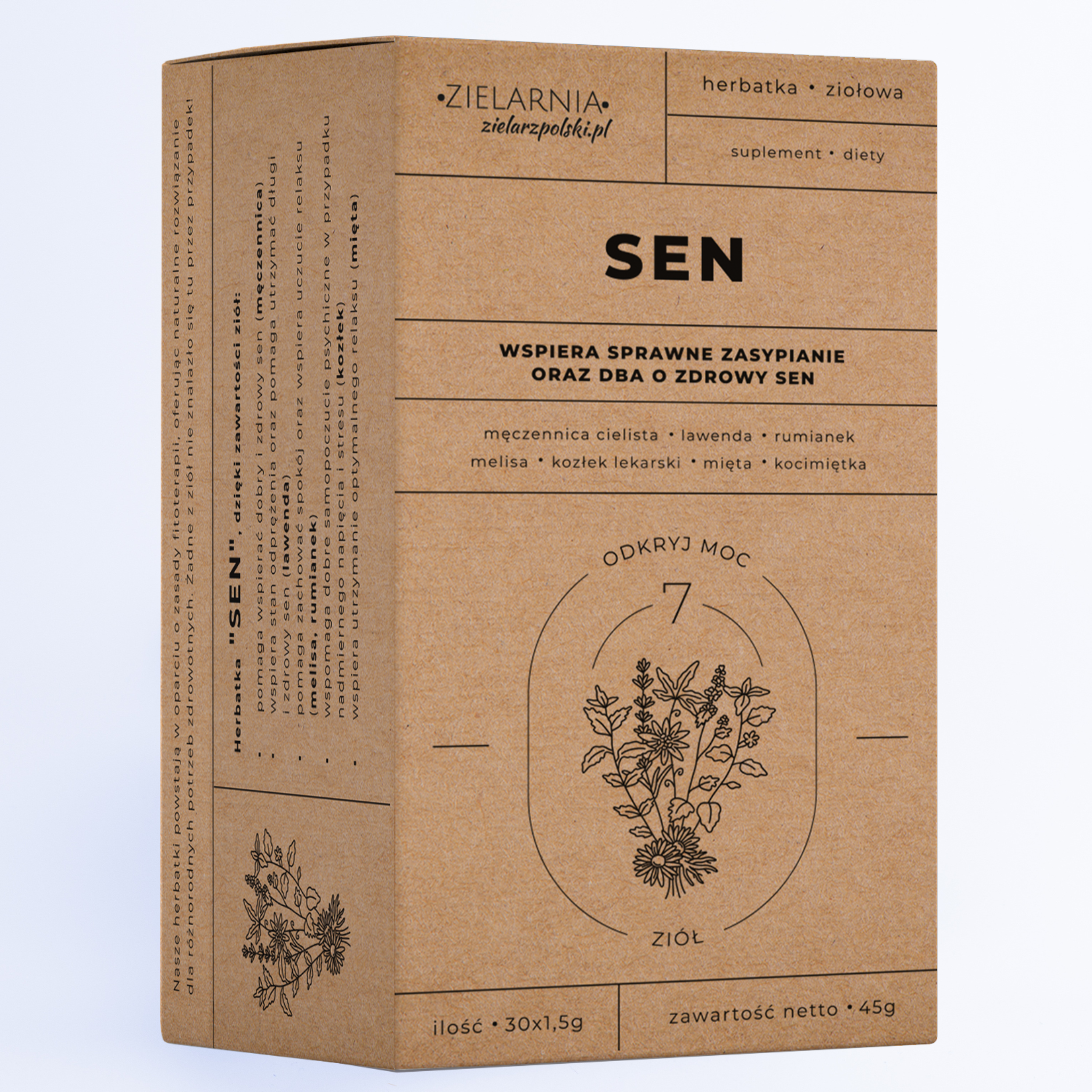 Herbatka FIX Sen – Naturalna pomoc na spokojny sen i relaks ...