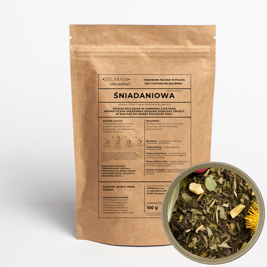 Śniadaniowa - herbatka ziołowa 100 g