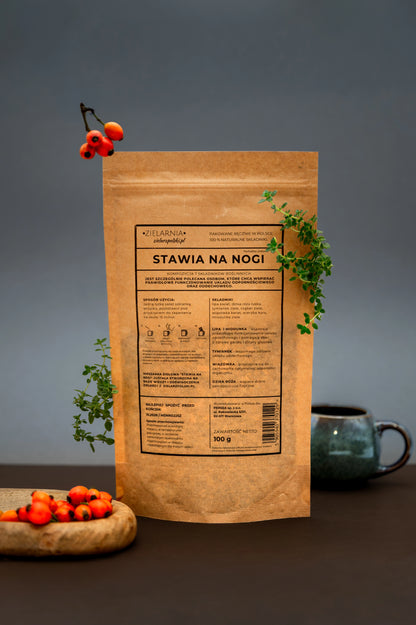 Stawia na nogi (dawniej Przeziębienie) - herbatka ziołowa 100g