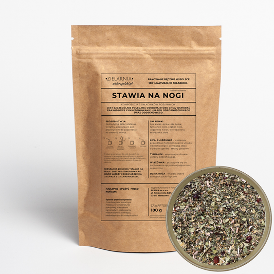 Stawia na nogi (dawniej Przeziębienie) - herbatka ziołowa 100g