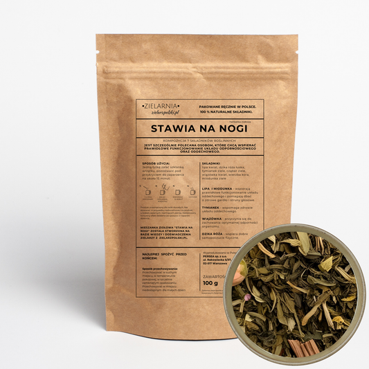 Stawia na nogi (dawniej Przeziębienie) - herbatka ziołowa 100g