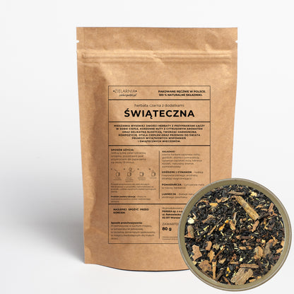 Świąteczna - herbatka ziołowa 80g